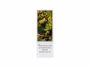 Memorial Bookmarkers - 814 - Rowing Boat on Lake
