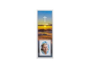 Memorial Bookmarkers - 817 - Clouds and Cross