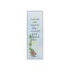 Memorial Bookmarkers - 818 - Flowers with Blue Background