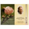 Memorial Cards - 1000 - Rose