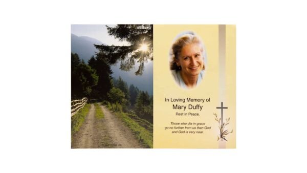 Memorial Cards - 1002 - Country Lane