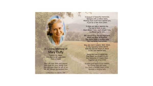 Memorial Cards - 1008 - Holy Family