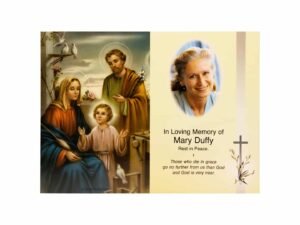 Memorial Cards - 1008 - Holy Family