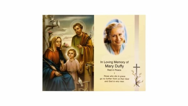 Memorial Cards - 1008 - Holy Family