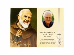 Memorial Cards - 1009 - Padre Pio