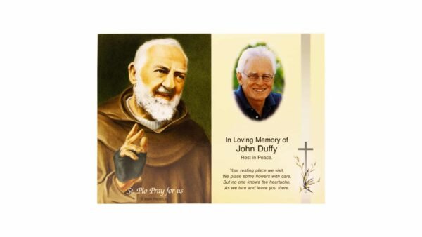 Memorial Cards - 1009 - Padre Pio