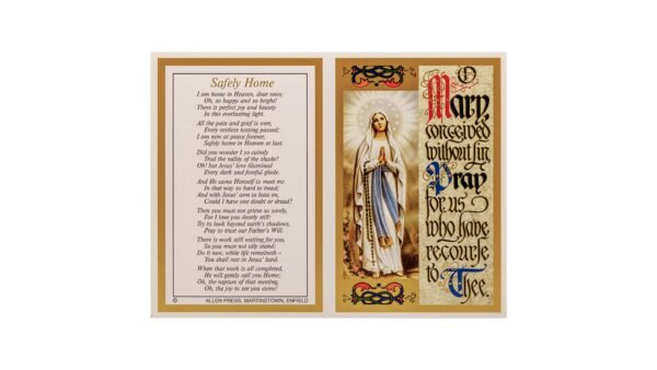 Memorial Cards - 101 - Mary
