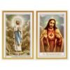 Allen Press-Memorial Cards-111-Sacred Heart and Our Lady-Outside Memorial Cards - 111 - Sacred Heart and Our Lady