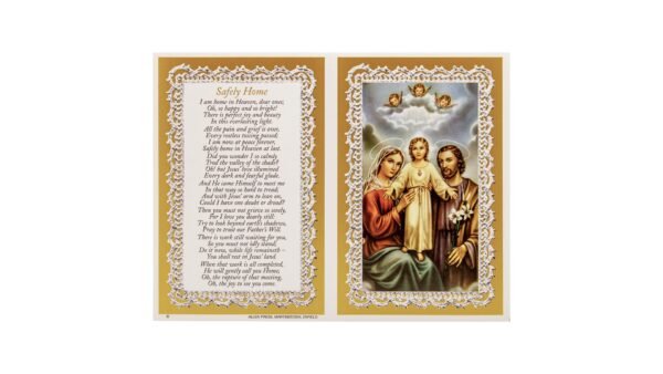 Memorial Cards - 121 - Holy Family