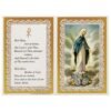 Memorial Cards - 124 - Our Lady with Medels