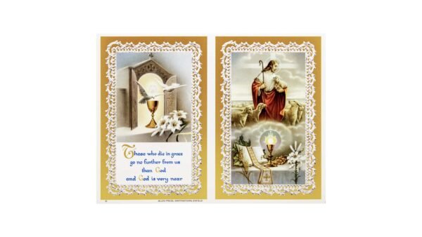 Allen Press-Memorial Cards-129-Good Shepherd-Outside Memorial Cards - 129 - Good Shepherd