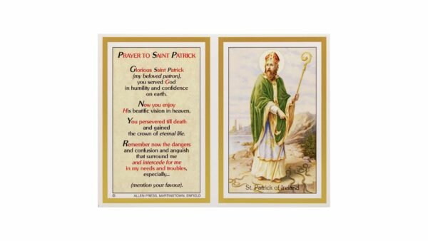 Memorial Cards - 1608 - St Patrick