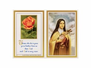 Memorial Cards - 1612 - St Therese of Lisieux