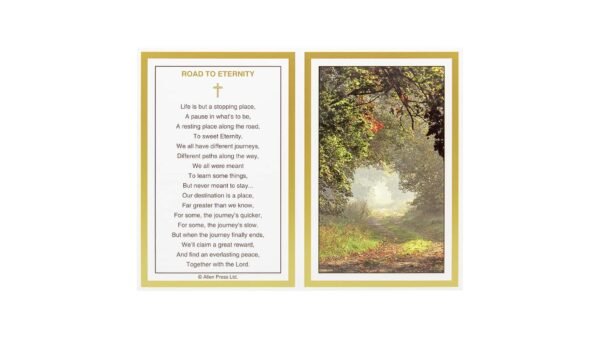 Memorial Cards - 1614 - Country Lane