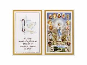 Memorial Cards - 1616 - Our Lady of Lourdes