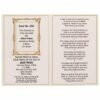 Memorial Cards - 200 - Our Lord in Oval Frame