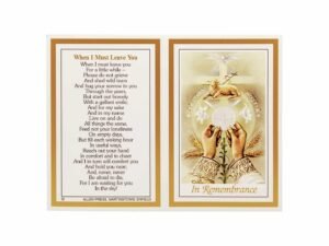 Memorial Cards - 600 - Host and Lamb