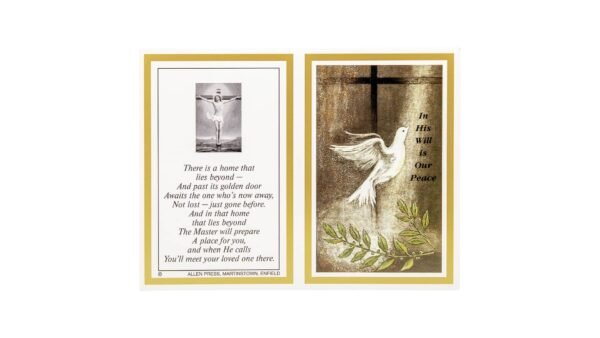 Memorial Cards - 801 - Holy Spirit Dove