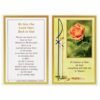 Memorial Cards - 802 - Candle and Rose