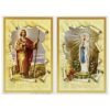 Allen Press-Memorial Cards-805-Our Lady of Lourdes with the Good Shepherd-Outside Memorial Cards - 805 - Our Lady of Lourdes with the Good Shepherd