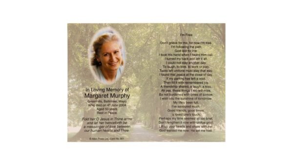 Memorial Cards - 901 - Blue Sky and Lake