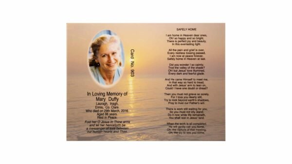 Memorial Cards - 903 - A Board Walk in the Woods