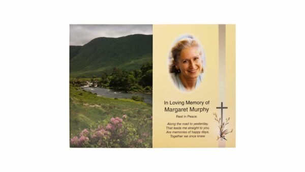 Memorial Cards - 908 - River and Mountain