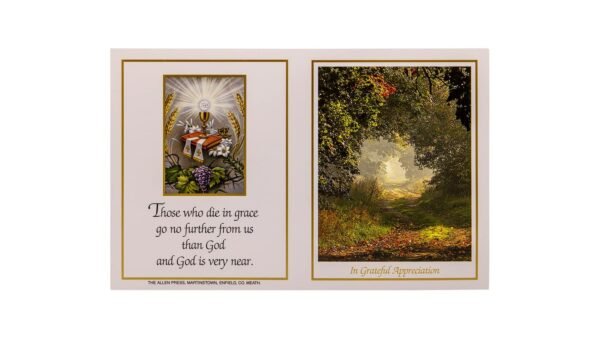 Memorial Thank You Cards - 10P - Country Lane