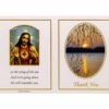 Memorial Thank You Cards - 11P - Tree Sunsetting Lake
