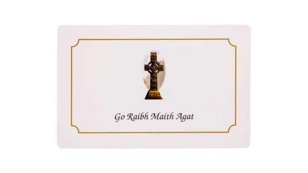 Memorial Thank You Cards - 2T - Celtic Cross